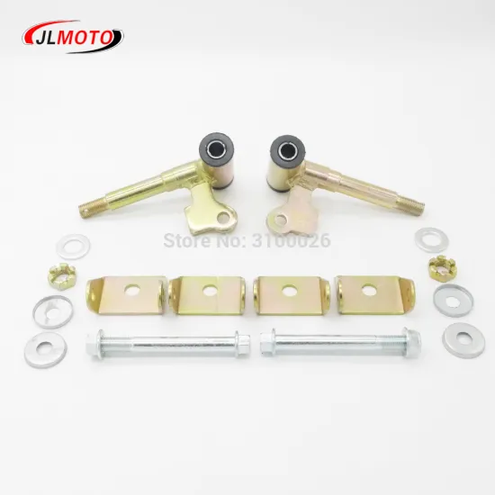 1Pair/2pcs Steering Strut Knuckle Spindle Fit For Drum Brake of ATV 49cc 50cc 70cc 90cc 110cc Go Kart Buggy UTV Quad Bike Parts