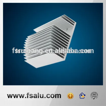 aluminum extrusion water cooling ram heatsink