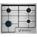 Zanussi Built-in Steel Gas Stove 4 Burner