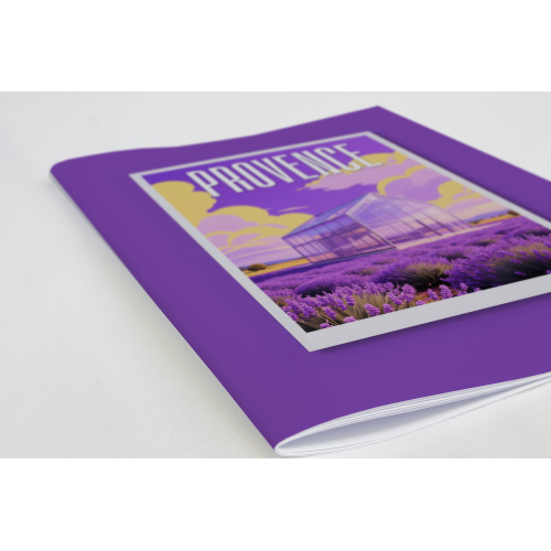 Saddle stitch brochure printing