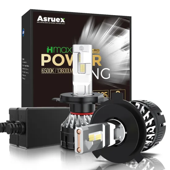 High Power Asruex LED Car Headlights: 180W 13600LM for Multiple Vehicle Light Applications
