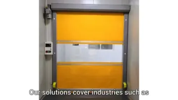 High Speed PVC Roll Up Doors System