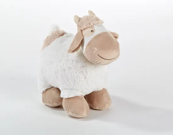 2015 New Design Cream Classic Plush Cow Toy