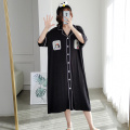 Men'S Summer Thin Dressing Gown women's plus size modal long nightdress Factory