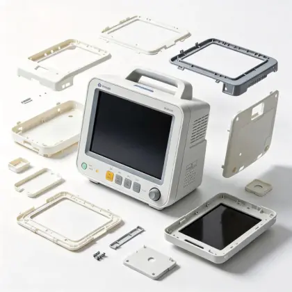 Medical Patient Monitor Housing Plastic Mould