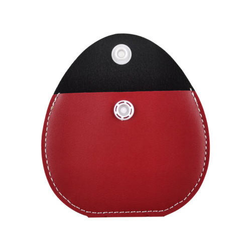 Leather-like Jewelry Pouch for Necklace Ring Storage