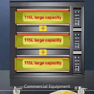 Electric Gas Baking Bread Oven Commercial Price