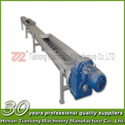 New type high quality screw conveyor garbage disposal machinery