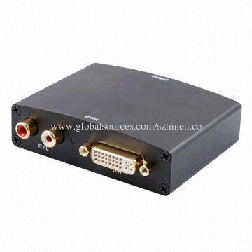 DVI+R/L to HDMI Converter, supports highest video resolution 1,080P