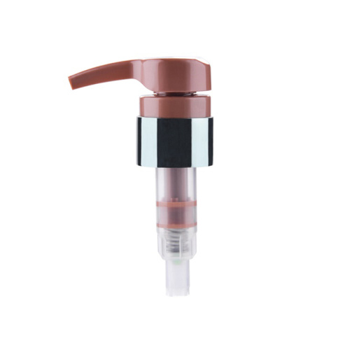 aluminum color custom 4ml dosage 28/410 shampoo bottle actuator lotion pump dispenser cap