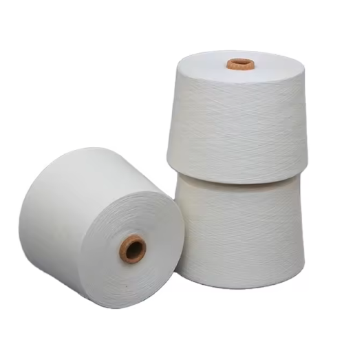Polyester Staple Fiber Ring Spun Wax Yarn 45s/1