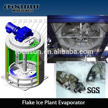 Focusun high quality fish freezing commercial flake ice making machine
