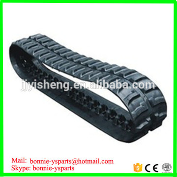 excavator rubber track undercarriage