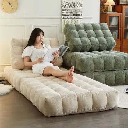 Compact Living Solutions: Waffle Sofa Bed - Ideal for Small Apartments, Bedrooms & Living Rooms
