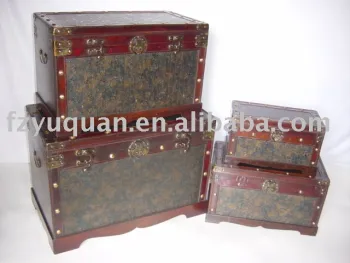 PU-wooden trunk TB6003  S/4