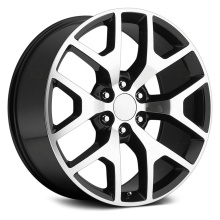 GMC Forged replica wheels black machined SIERRA rim