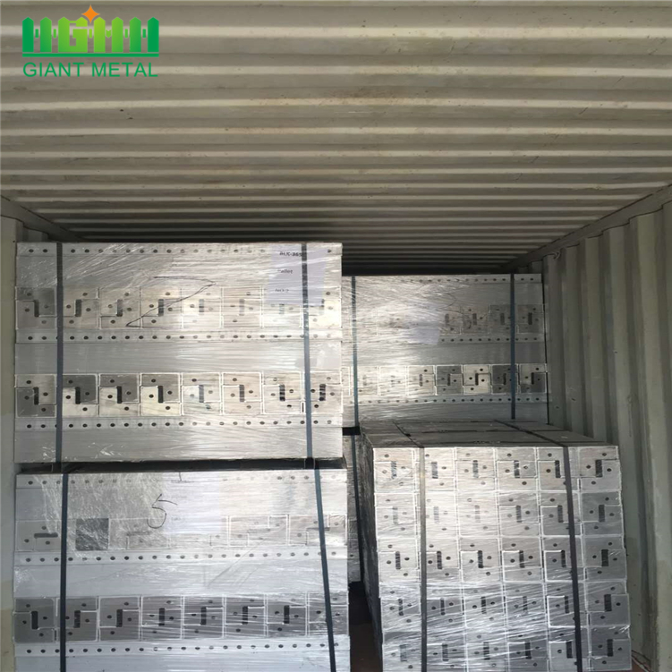 New design  aluminum alloy formwork for concrete