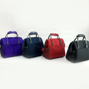 2018 Stylish Polyester Insulated Cooler Handbag Lunch Bag Women