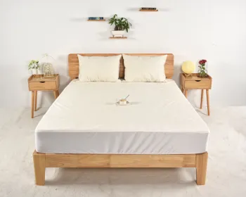 Cotton and Linen fiber TPU back waterproof mattress