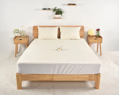 Cotton and Linen fiber TPU back waterproof mattress