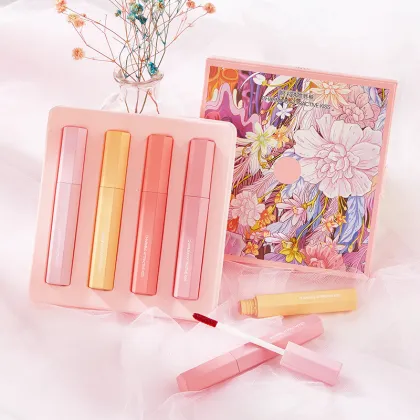 Luxury Beauty Glazed Girls Lip Gloss Set