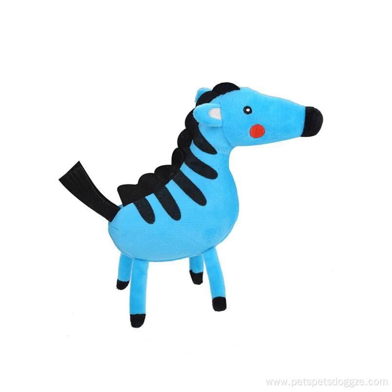Animal Shape Durable Squeaky Interactive Plush Dog Toy