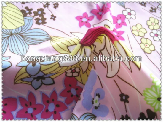 82lycra 18spandex print flowers full fabric for swimwear,dress,sportswear