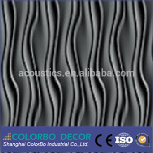3D decorative wall panel carved leather wall panel
