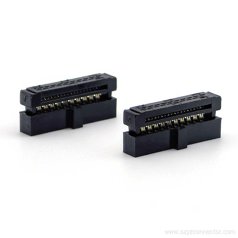 1.27 IDC connector thickened cover PBT