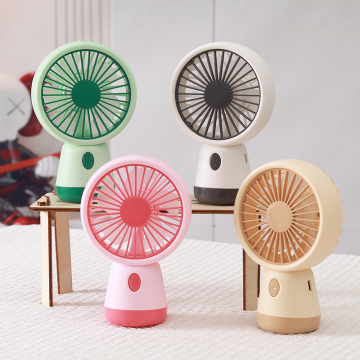 Mini desktop charging fan
