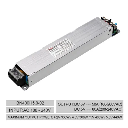 5V 80A Bina Flexible Transparent LED Screen Power Supply: Ac Dc Adapter for 110V DC Applications