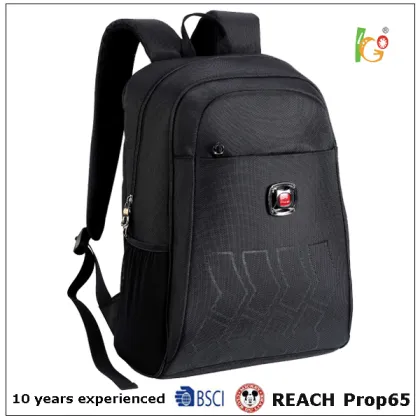 practical classical black backpack