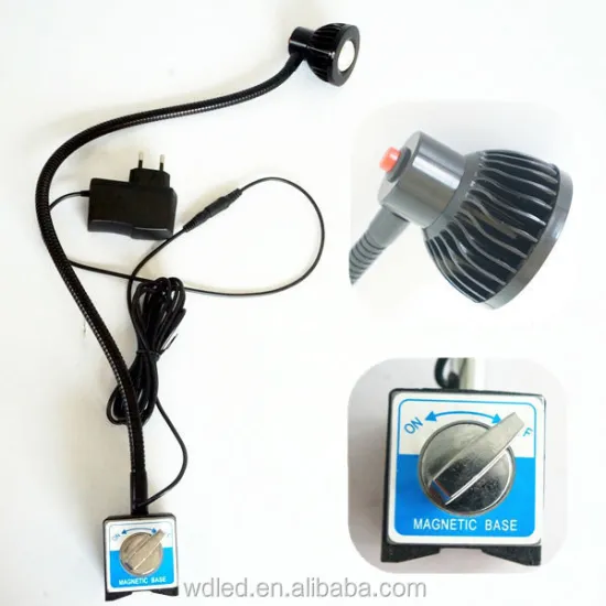 5W 110V 220V Gooseneck Magnetic Work Lamp for Lathe (CE & ROHS)