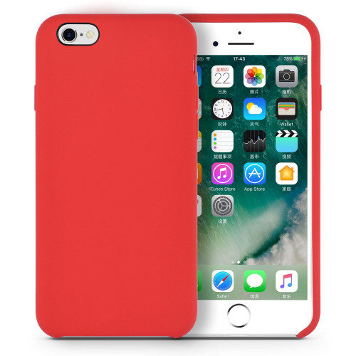 New arrival rubber silicone case for iphone 6