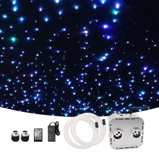 RGBW 32W Dual Emitting Fibre Optic Light Kit for Home Theatre Star Roof