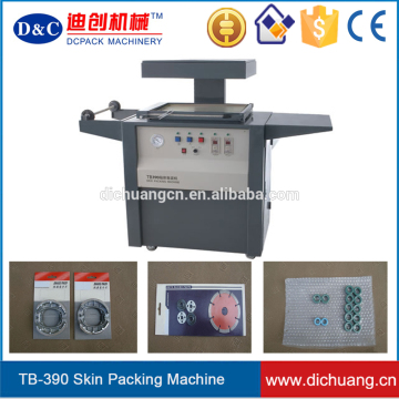 Máquina de embalaje de piel de vacío semi-automática TB-390