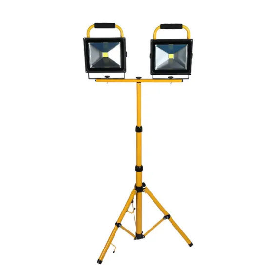 High Brightness IP65 Rechargeable LED Tripod Work Light - 20W