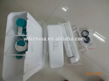 Bathroom toilet tank plastic cistern with Dual Flush Machanism