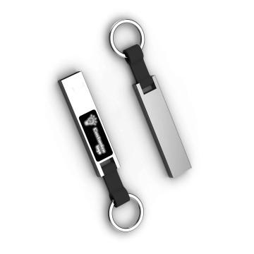 Glowing Logo LED Carabiner USB Flash Drive 32GB