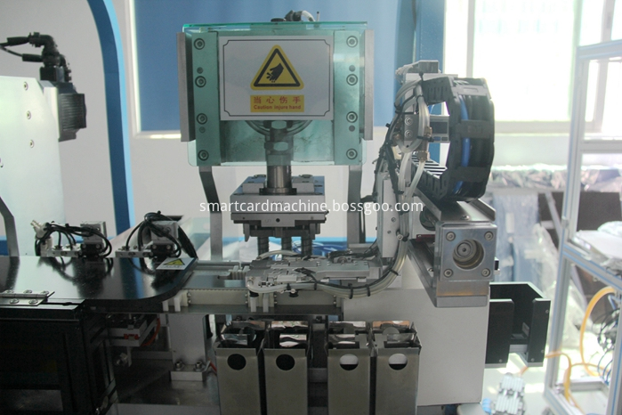 Detail of SIM Card Punching Machine