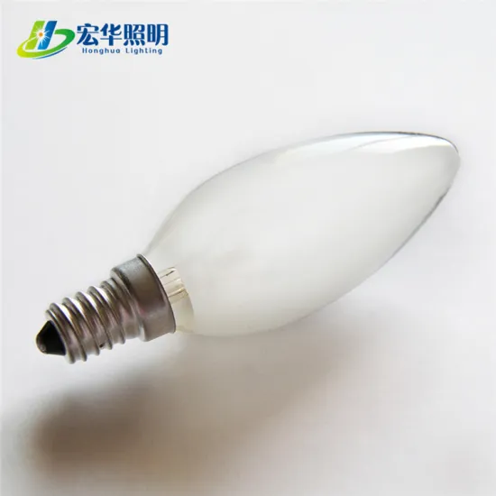 C35 E14 Candle Lamp 60W Incandescent Bulb for Decoration