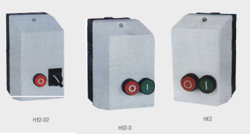 Ip42 / Ip65 Industrial He2-d Magnetic Motor Starter For Grinding Machine