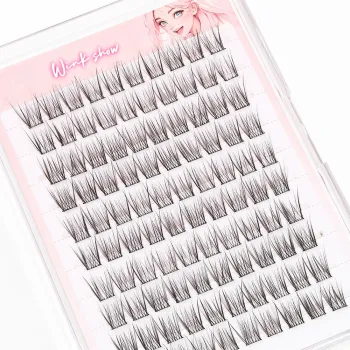 Wholesale DIY Fluffy Cluster Eyelashes - 100PCS No Glue Eyelash Extensions