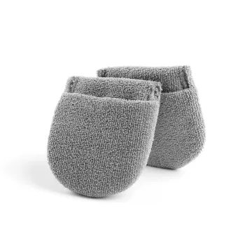Car Wax Microfiber Pad Applicator with finger pocket