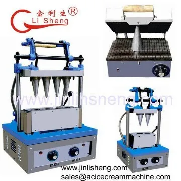 Jin Li Sheng  Ice Cream Cone Machines Easily make ice cream cones