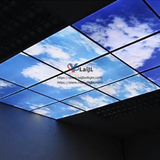 Custom 40W Blue Sky LED Panel Light - Square 60X60cm and Rectangular 30X120cm Ceiling Light with White Clouds