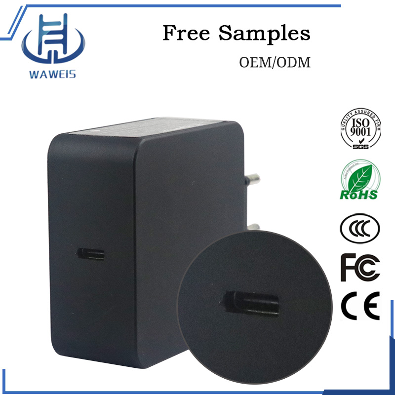 Type-c Power Adapter Charger 45W CE FCC ROHS