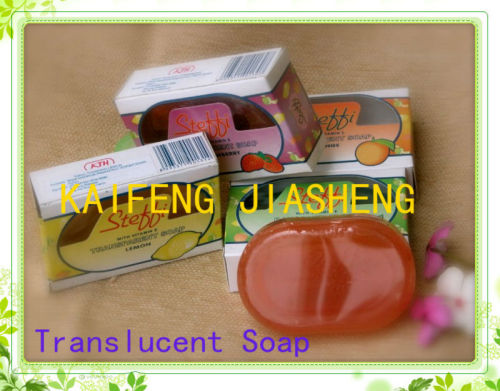 translucent soap , translucent bath soap