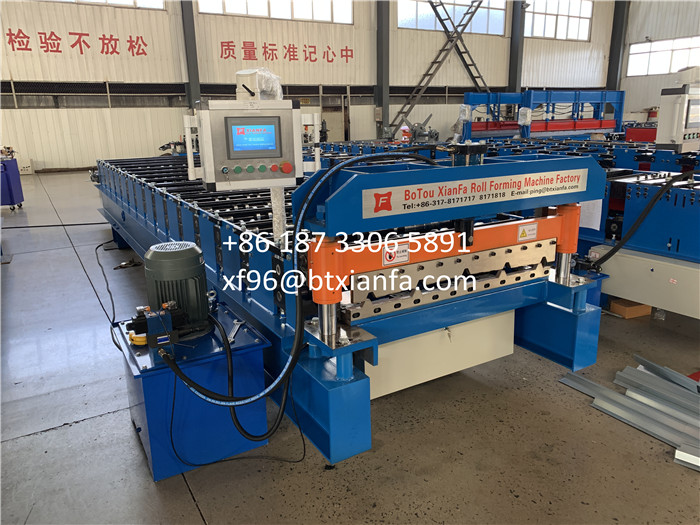 Trapoizeal Tile Forming Machine