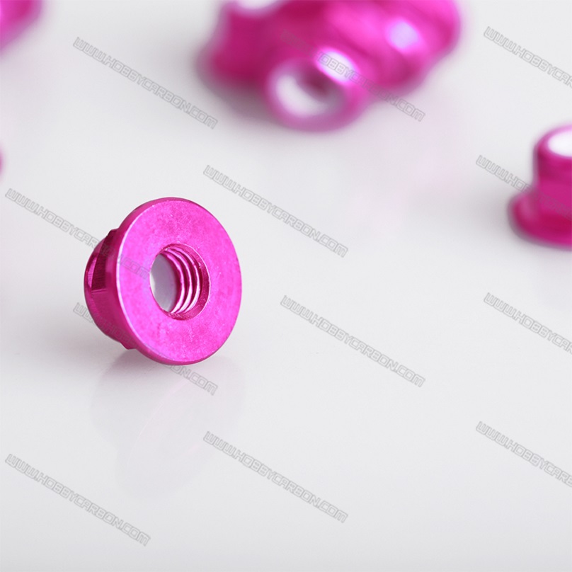 Purple Flange Lock Nut Jpg